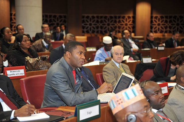 PGA Member Hon. Koffi Jean Joel Kissi, MP, Chairman of Foreign Relations and International Cooperation Committee of National Assembly of Togo, Welcomes Ratification of ATT by Togo