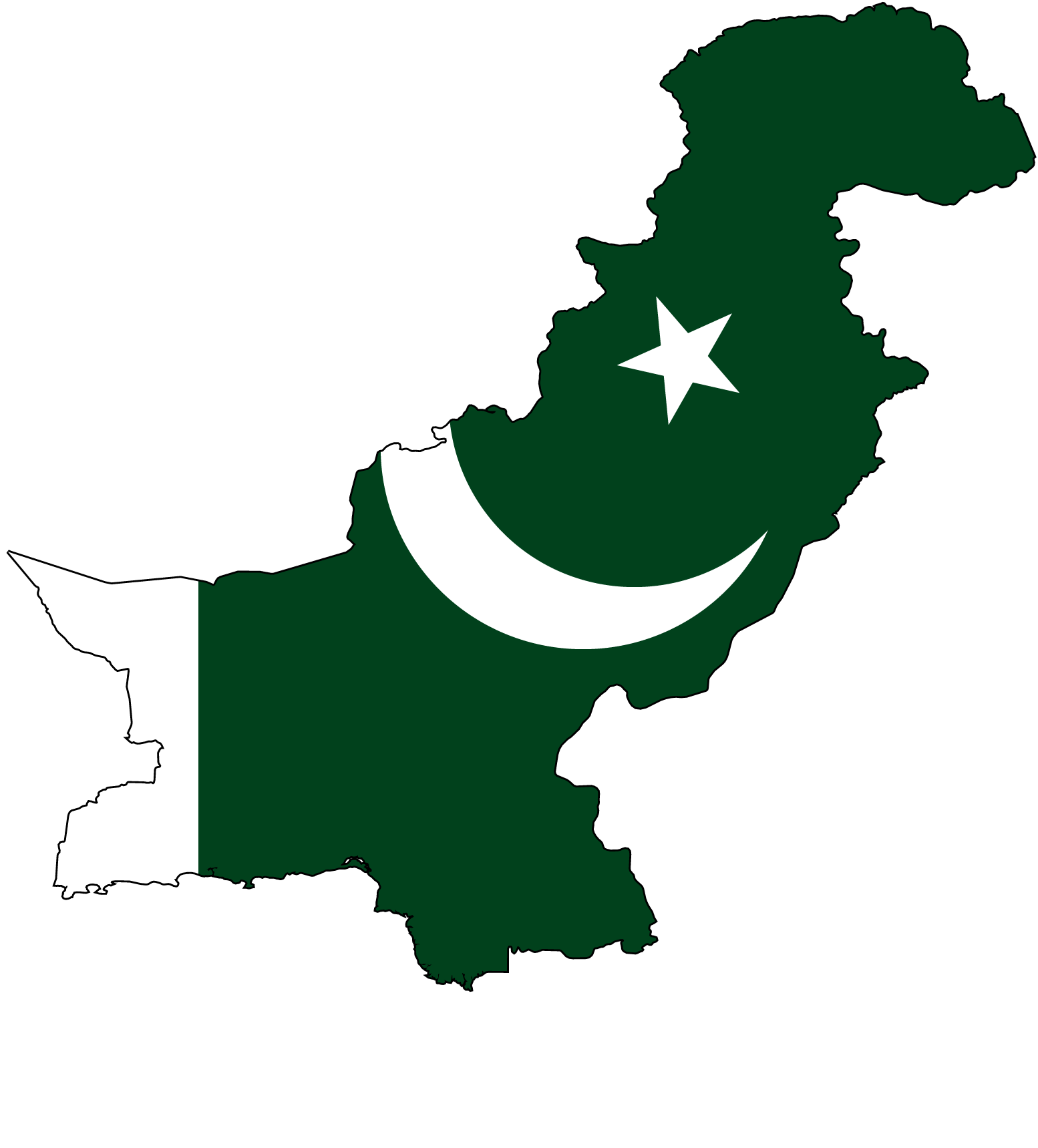 Map of Pakistan