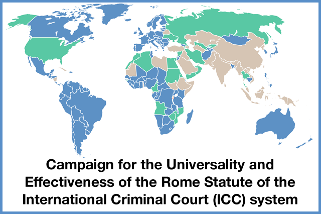 Campaign for the Rome Statute of the ICC: View Map